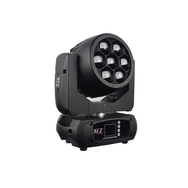Jmaz 210 watt LED Moving Head Atco Wash 150Z with Zoom 660 deg 7 Quad RGBW LEDs JZ3008 - main
